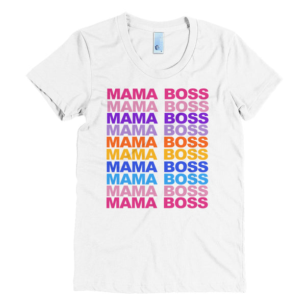 Mama Boss Crew Neck Tee