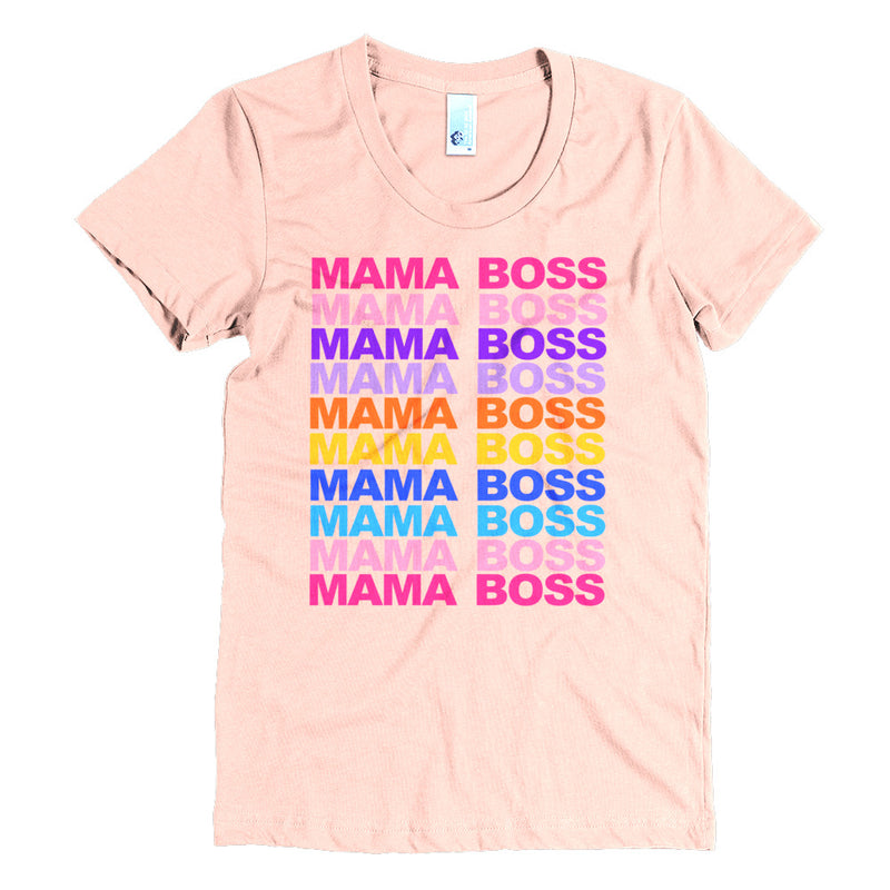 Mama Boss Crew Neck Tee