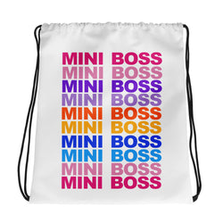 Mini Boss Drawstring Bag