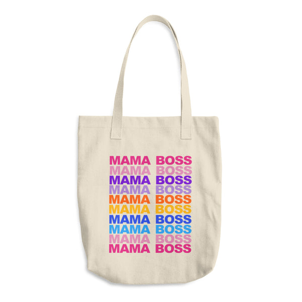 Mama Boss Cotton Tote Bag